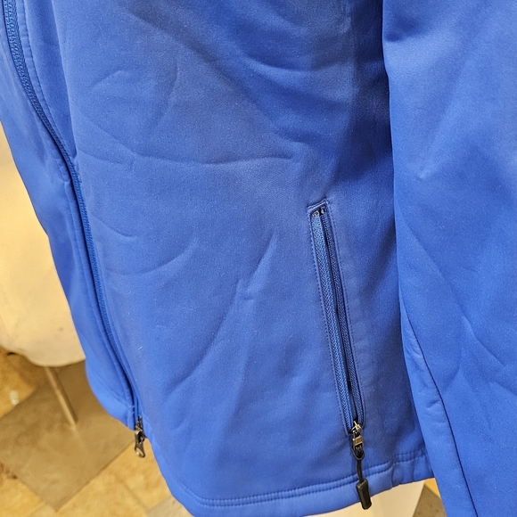 Like New Condition Nike Blue Hooded Lightweight Jacket - Picture 3 of 10